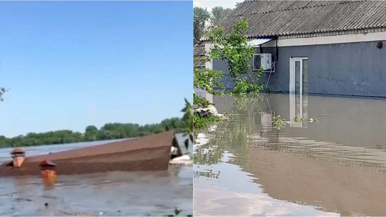 „Un dezastru umanitar imens”, dupa distrugerea barajului Kahovka. ONU: Catastrofa va atinge punctul maxim in urmatoarele zile Imagine