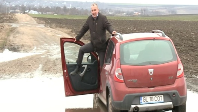 Un drum prost din Romania, celebru pe Internet Imagine