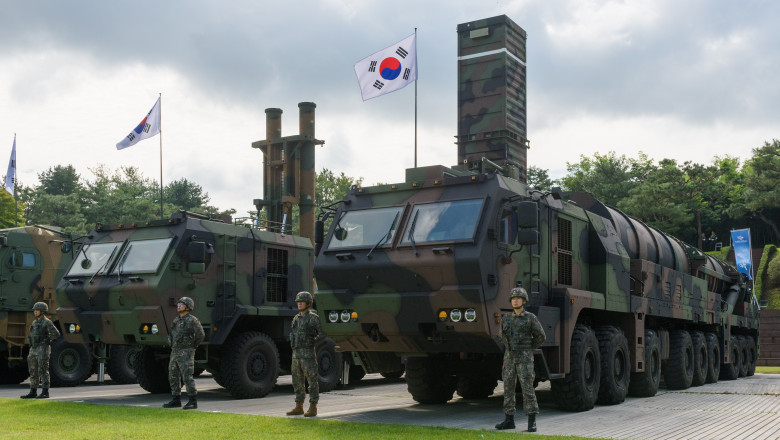 „Un echilibru al terorii”. Ce este „racheta-monstru” a Coreei de Sud si ce inseamna noua arma pentru relatiile cu Phenianul Imagine