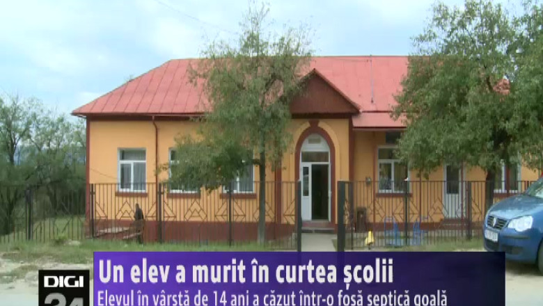Un elev din Valcea a murit in curtea scolii. Baiatul in varsta de 14 ani a cazut intr-o fosa septica goala   Imagine