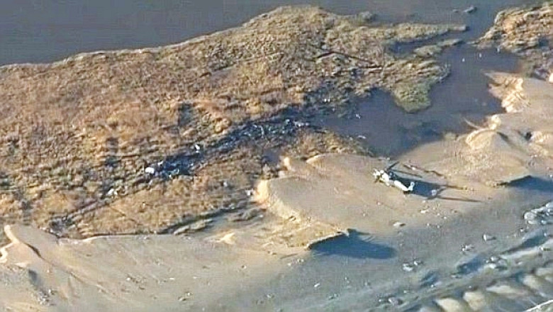 Un elicopter militar al SUA s-a prabusit in Norfolk, Virginia, la o zi dupa alt accident aerian produs in Norfolk, Marea Britanie Imagine