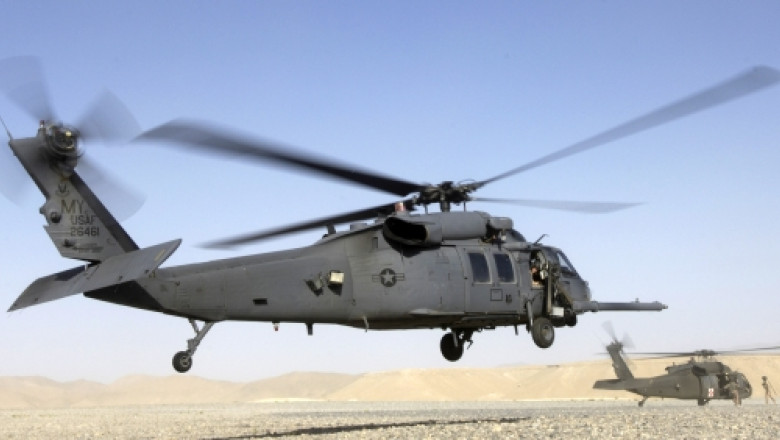 Un elicopter s-a prabusit in Marea Britanie. Patru militari americani au murit in timpul misiunii de antrenament Imagine