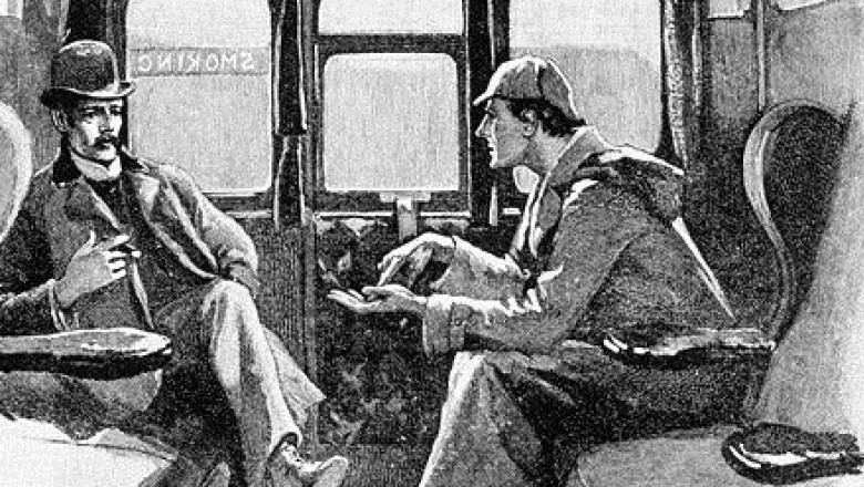 Un film mut din 1916, cu Sherlock Holmes, descoperit intr-o arhiva din Paris Imagine