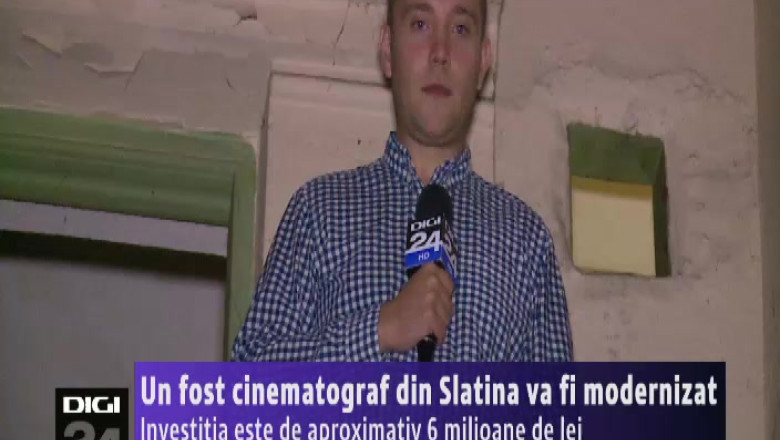 Un fost cinematograf din Slatina va fi modernizat de norvegieni Imagine