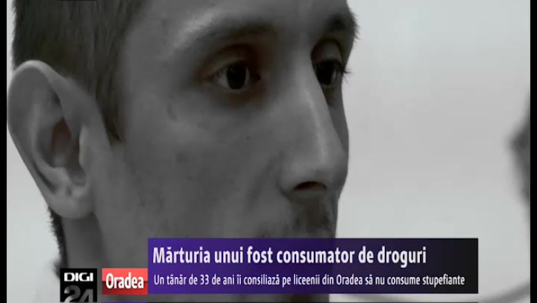 Un fost dependent de droguri ii consiliaza pe liceenii din Oradea sa nu consume stupefiante Imagine