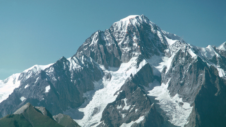 Un francez a gasit pe Mont Blanc o geanta cu bijuterii in valoare de peste 200.000 de euro Imagine