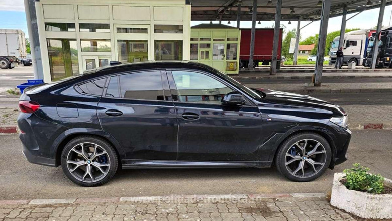 Un francez a incercat sa iasa din Romania cu un BMW X6 de 70.000 de euro furat din Belgia Imagine