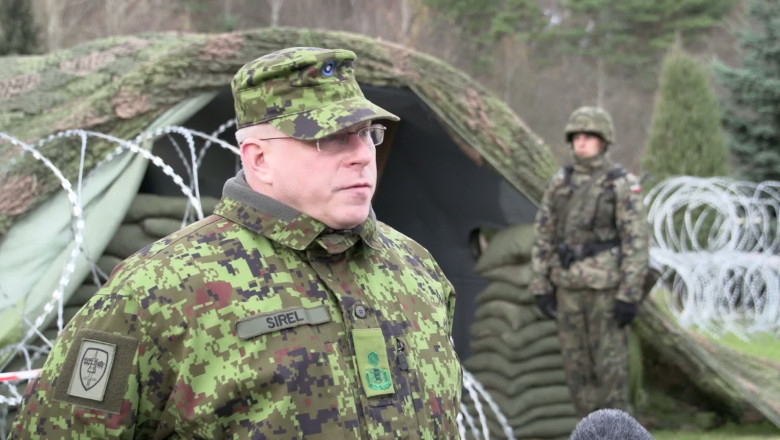Un general estonian explica cum arata linia de aparare a tarilor baltice la frontiera cu Rusia. „Nu este o linie Maginot” Imagine