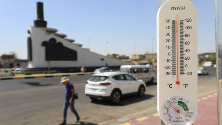 Un inalt comisar ONU spune ca „a inceput era fierberii globale”, dupa ce a vizitat Irakul la 50 de grade: „E o fereastra catre viitor” Imagine