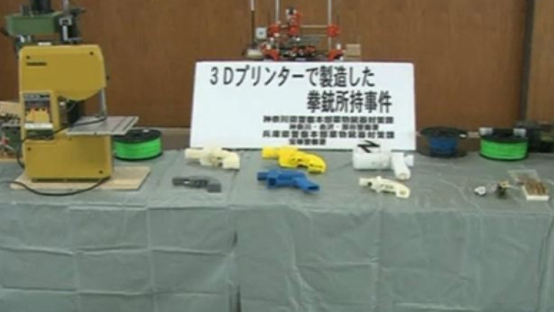 Un japonez a fost arestat pentru crearea de arme la o imprimanta 3D Imagine