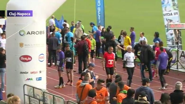 Un kenyan a castigat maratonul international de la Cluj-Napoca Imagine