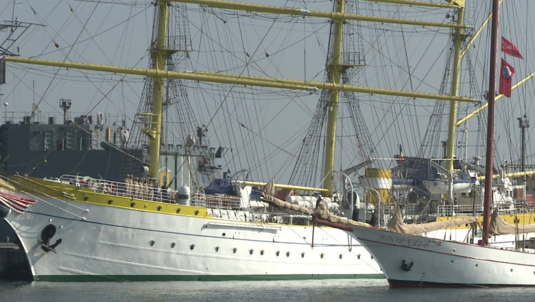 Un kilometru de veliere pe mare.  Black Sea Tall Ships Regatta va avea loc intre 30 aprilie si 27 mai 2014  Imagine