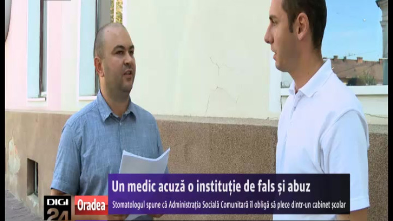 Un medic acuza o institutie din subordinea Primariei Oradea de fals si abuz Imagine
