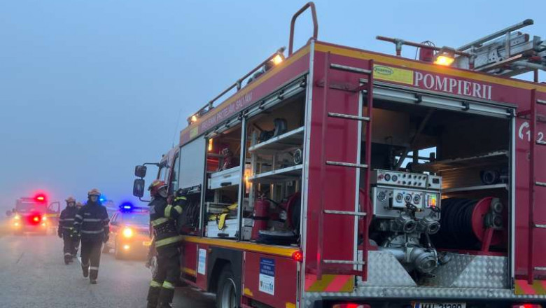 Un microbuz s-a rasturnat in Sibiu, sapte oameni au fost raniti. Soferul era beat Imagine