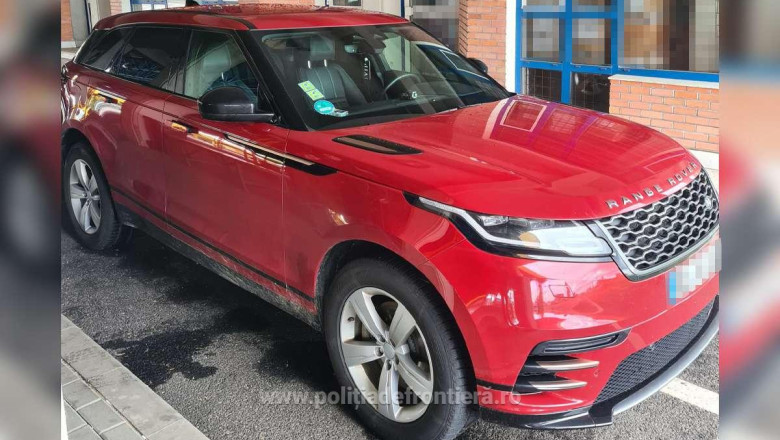 Un moldovean a incercat sa intre un tara cu un Range Rover de 100.000 de euro la o zi dupa ce Franta a dat masina in urmarire Imagine