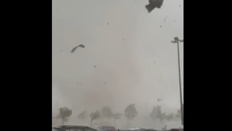 Un mort si 60 de raniti in tornadele din Germania. Imagini cu TIR-uri rasturnate, copaci smulsi din radacini si cladiri distruse Imagine