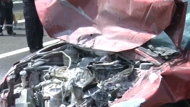 Un mort si sase raniti dupa un accident rutier pe DN1, in zona Baneasa Imagine