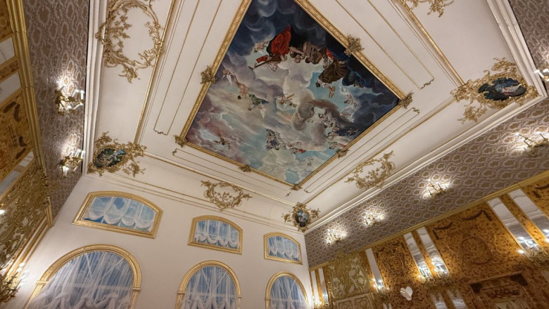 Un muzeu din Polonia a construit o replica a legendarei Camere de Chihlimbar Imagine