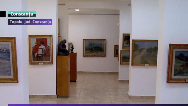 Un muzeu, in curand fara obiecte de arta. Urmasul unui donator si-ar putea retrage tablourile de valoare de la Topalu Imagine