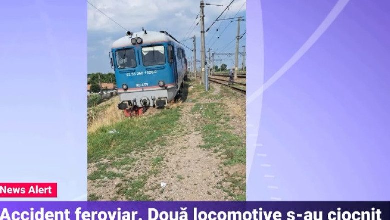Un nou accident feroviar in Rosiori Nord, in aceeasi statie unde in martie un tren de calatori a lovit un marfar Imagine