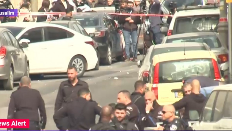Un nou atac in Ierusalim, la nici 24 de ore de la uciderea a 7 oameni Imagine
