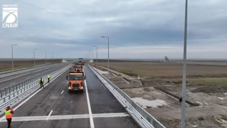 Un nou lot al Autostrazii A7 Ploiesti - Buzau va fi deschis circulatiei. Cand va incepe receptia Imagine