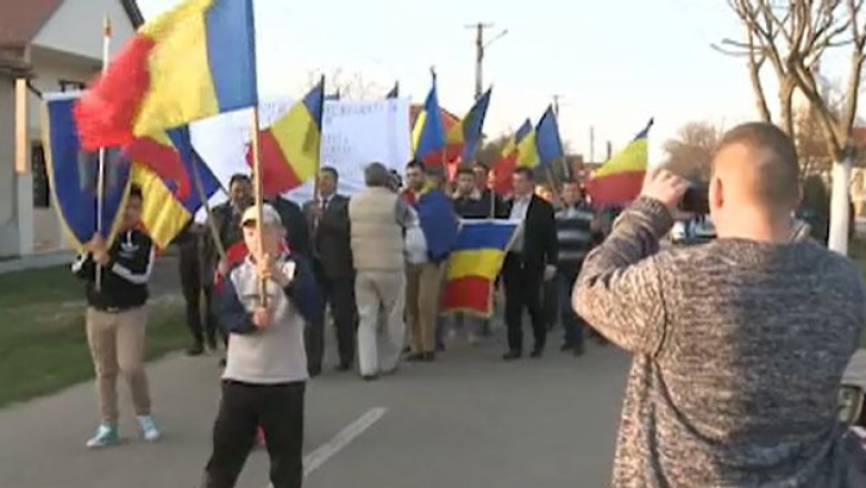 Un nou protest in judetul Arad: ”Sub nici o forma nu vom aproba gazele de sist!” Imagine