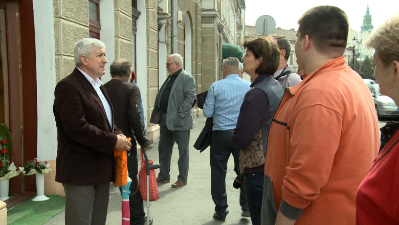 Un nou rol pentru Mircea Diaconu. Actorul si-a lansat campania pentru alegeri la Oradea Imagine