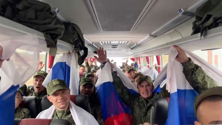 Un nou schimb de prizonieri de razboi intre Rusia si Ucraina. Despre cate persoane a fost vorba de data aceasta Imagine