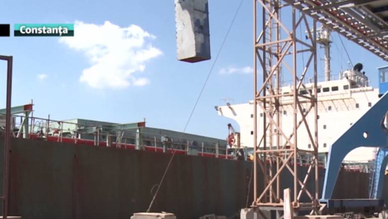 Un nou terminal de cereale in port. Investitia a costat 15 milioane de euro Imagine