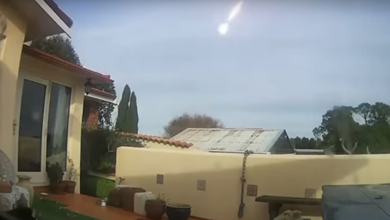 Un obiect misterios a produs o minge de foc pe cerul Noii Zeelande si a zguduit geamurile caselor. „A fost ca o mare stea cazatoare” Imagine