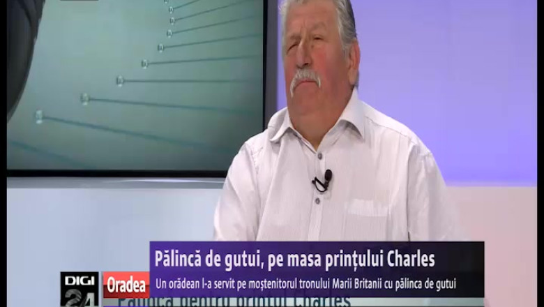 Un oradean a oferit palinca printului Charles Imagine