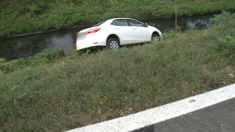 Un oradean a plonjat cu masina in paraul Peta Imagine