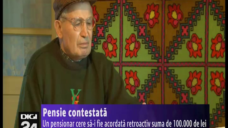 Un pensionar din Bihor cere sa-i fie acordata retroactiv suma de 100.000 de lei Imagine