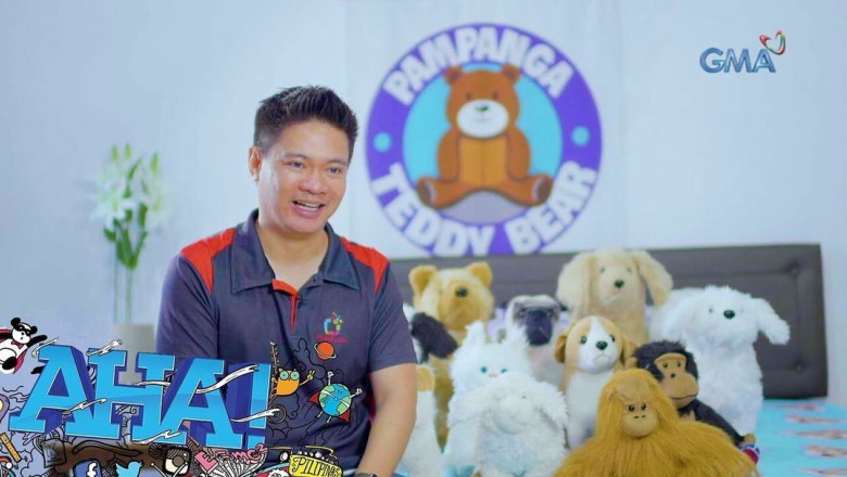 Un producator de jucarii din Filipine face replici de plus ale animalelor de companie decedate Imagine