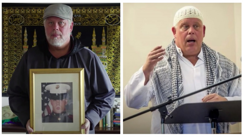 Un puscas marin s-a dus sa arunce in aer o moschee. Musulmanii pe care a vrut sa ii omoare i-au salvat viata si l-au convertit la islam Imagine