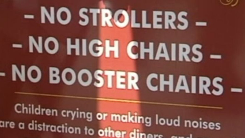 Un restaurant din SUA le refuza accesul parintilor cu copii mici Imagine