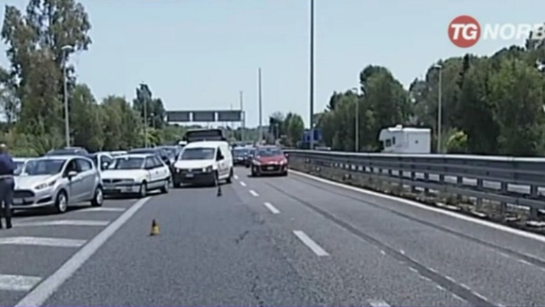 Un roman a murit intr-un accident produs pe o autostrada din nordul Italiei Imagine