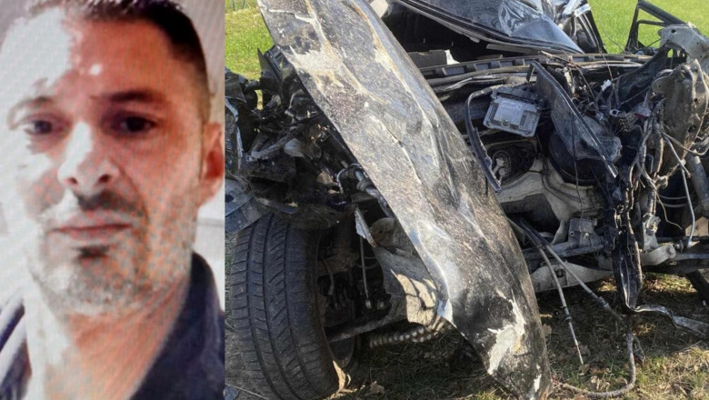 Un roman disparut de 2 saptamani in Italia murise de fapt intr-un accident, dar nimeni n-a vazut masina proiectata la 200 m de drum Imagine