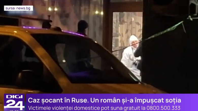 Un roman s-a sinucis dupa ce si-a impuscat fosta sotie intr-un salon de cosmetica din Ruse Imagine