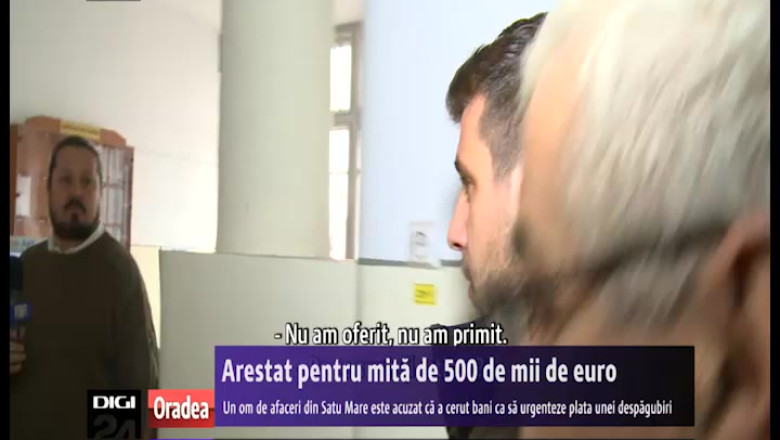 Un satmarean, retinut pentru ca a cerut 500.000 de euro pentru a urgenta actele pentru o despagubire de 5 milioane de euro Imagine
