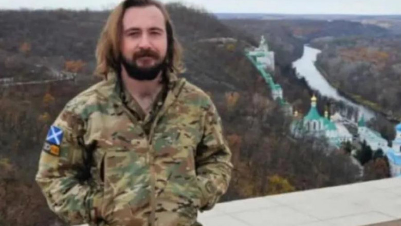Un scotian care era medic al armatei ucrainene a fost omorat in prima linie. Jordan avea doar 26 de ani Imagine