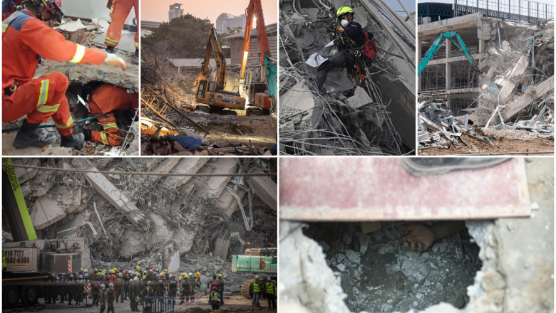 Un seism cat 330 de bombe nucleare: Distrugeri uriase, oameni prinsi sub daramaturi. Bilant terifiant dupa cutremurul din Myanmar Imagine