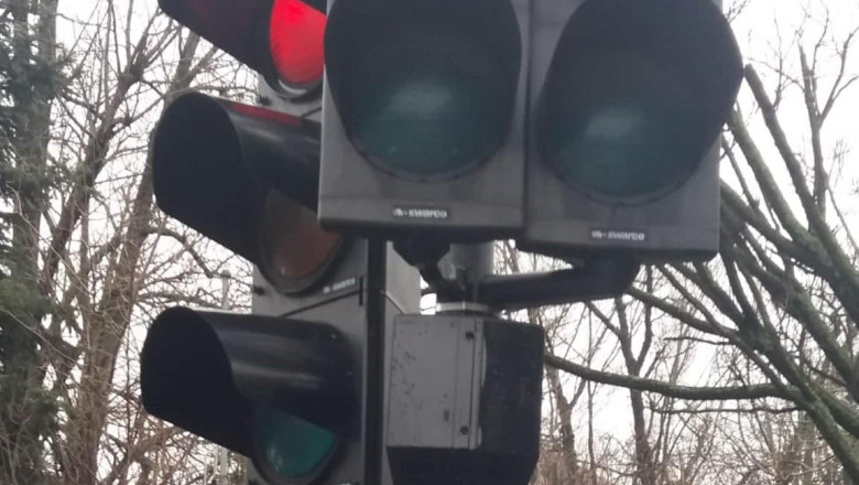 Un semafor provizoriu va fi montat pe Soseaua Anteriana. Acolo, oamenii au protestat trei saptamani dupa un accident tragic Imagine