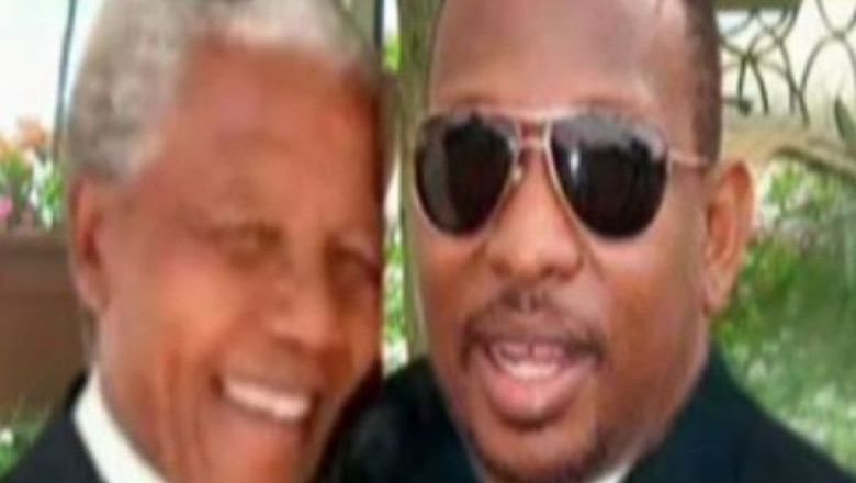 Un senator kenyan a trucat o poza pentru a parea ca este langa N. Mandela Imagine