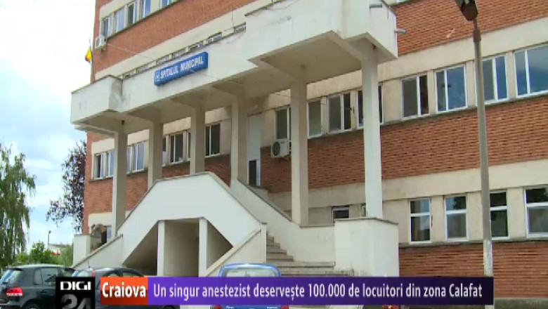 Un singur anestezist deserveste 100.000 de locuitori din zona Calafat Imagine