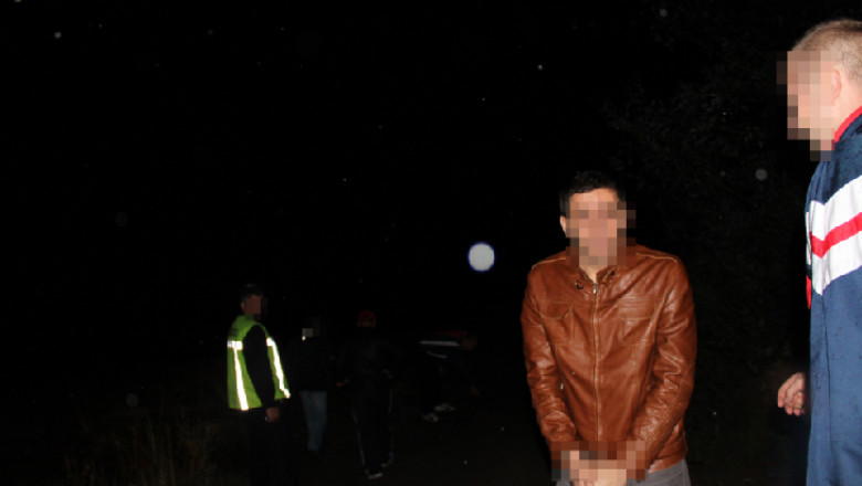 Un sirian a trecut ilegal granita, prin apa raului Tisa Imagine