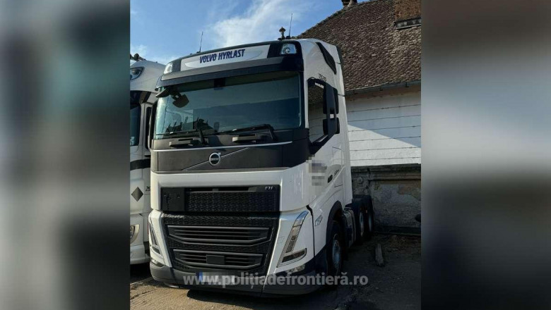 Un sofer bulgar a incercat sa iasa din Romania cu un camion in valoare de 450.000 de lei, dar a ramas fara el Imagine