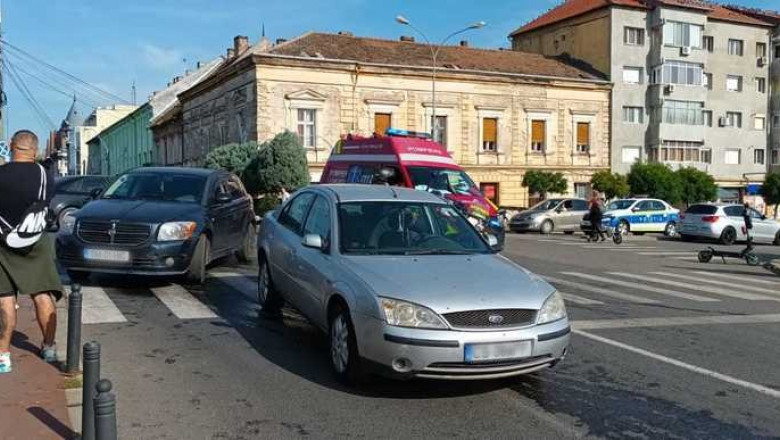 Un sofer care ar fi consumat droguri a produs un accident in care o femeie a fost ranita pe trecerea de pietoni Imagine