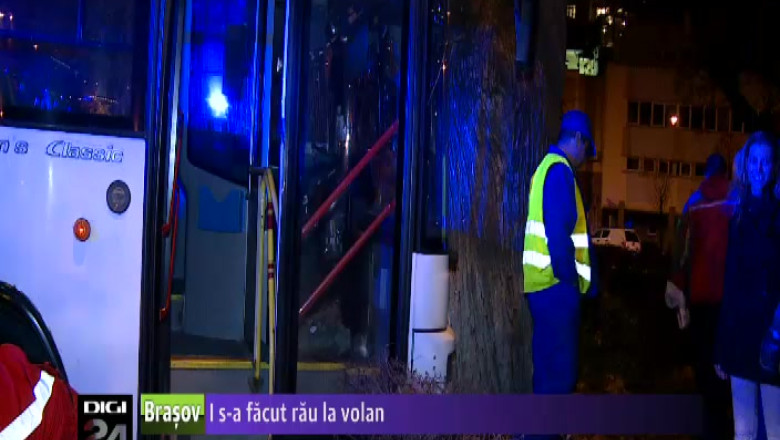 Un sofer de autobuz a facut stop cardio-respirator la volan Imagine